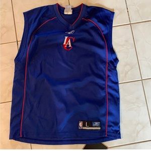 LA Clippers Reebok vintage practice jersey L NBA Los Angeles Clippers basketball